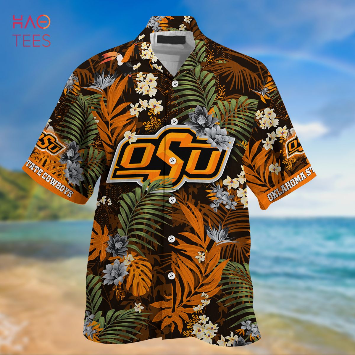 Oklahoma State Cowboys NCAA Hawaiian Shirt Warmthtime Aloha Shirt