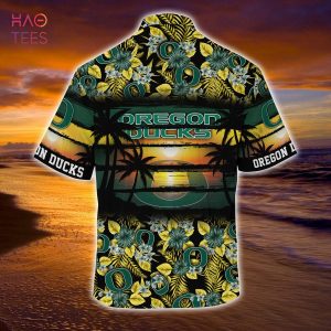 [LIMITED] Oregon Ducks  Summer Hawaiian Shirt, Floral Pattern For Sports Enthusiast This Year