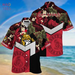 [LIMITED] Ottawa Senators NHL Hawaiian Shirt And Shorts, New Collection For This Summer Limited Edition