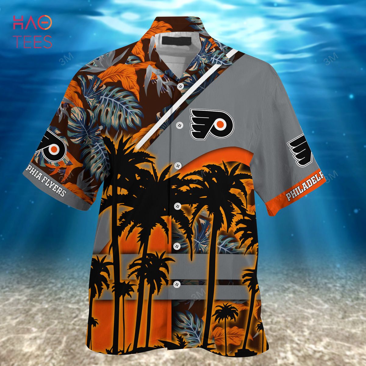 philadelphia flyers hawaiian shirt