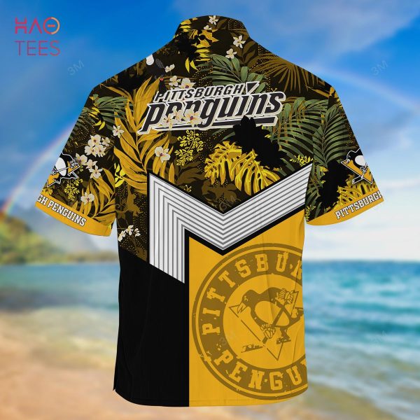 [LIMITED] Pittsburgh Penguins NHL Hawaiian Shirt And Shorts, New Collection For This Summer