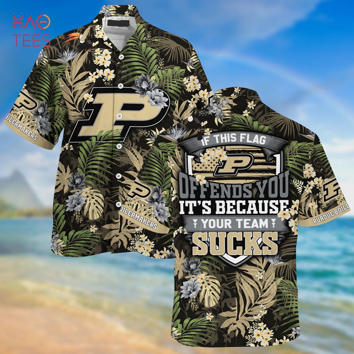 Army Green Men Hawaiian shirt, Tropical Camo Print Vintage Retro Summer  Hawaii Aloha Beach Plus Size Cool Button Up Shirt