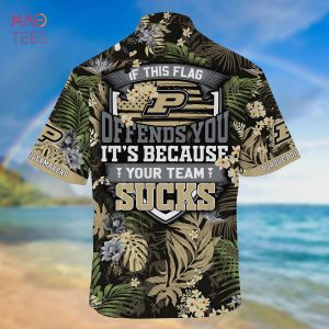 MLB Purdue Boilermaker Summer Hawaiian Shirt - Binteez