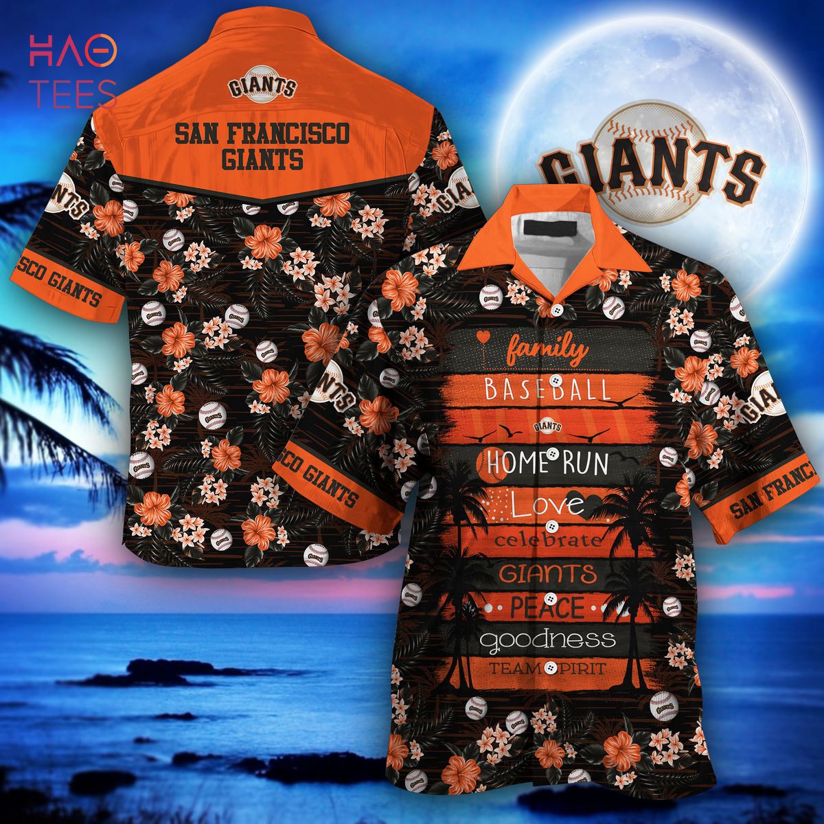 Sf Giants Aloha Hawaiian Shirt in 2023
