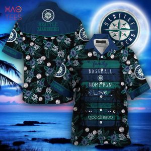 MLB Productions Youth Navy Seattle Mariners T-Shirt Size: 2XL