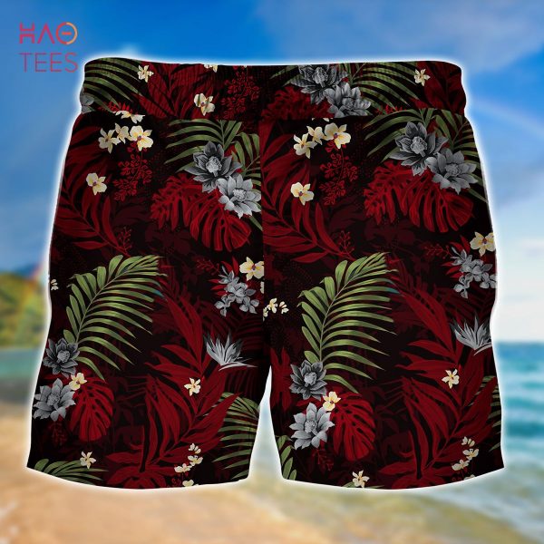 [LIMITED] South Carolina Gamecocks Summer Hawaiian Shirt And Shorts,  With Tropical Patterns For Fans