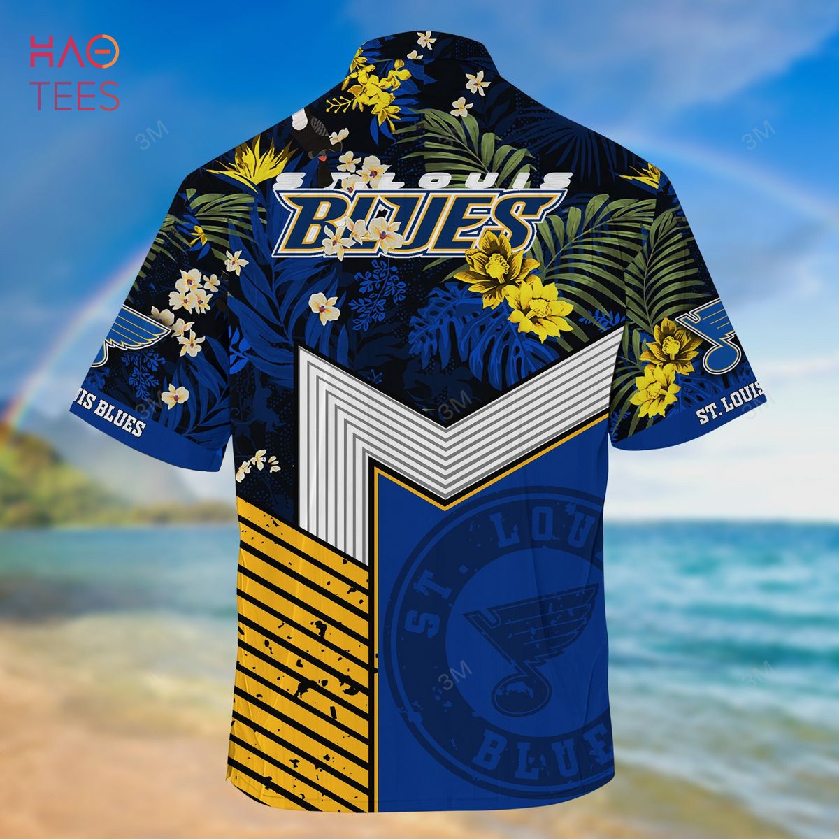 LIMITED] St. Louis Blues NHL-Summer Hawaiian Shirt And Shorts, For Fans  This Season