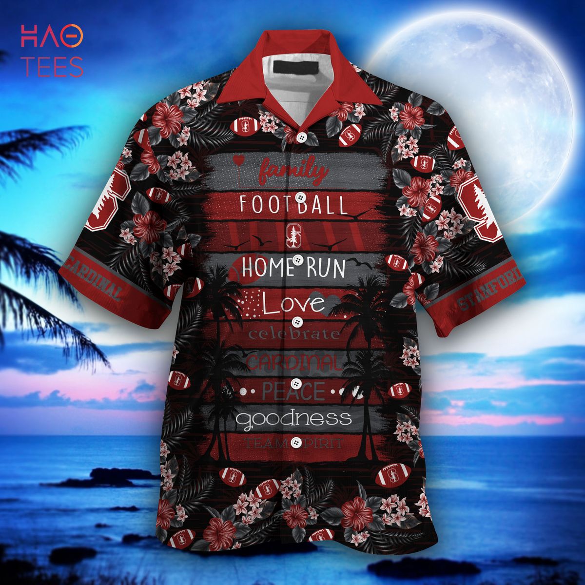 [LIMITED] Stanford Cardinal Hawaiian Shirt, New Gift For Summer