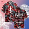[LIMITED] Stanford Cardinal Summer Hawaiian Shirt And Shorts, Stress Blessed Obsessed For Fans