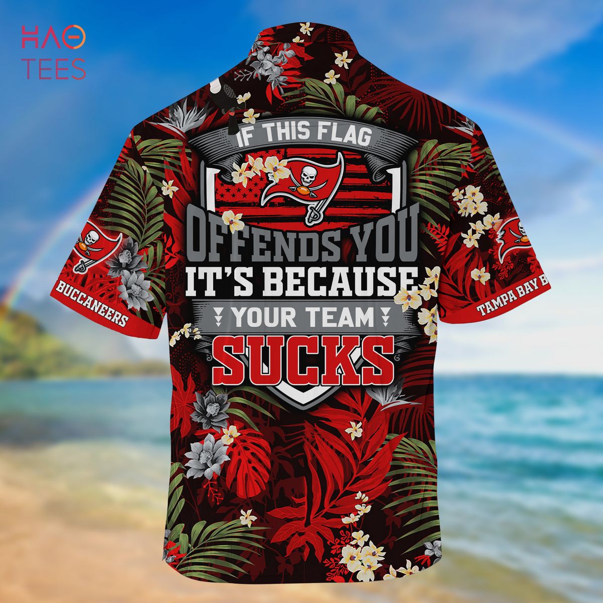 Tampa Bay Buccaneers NFL Personalized Hawaiian Shirt Great Gift For Fans