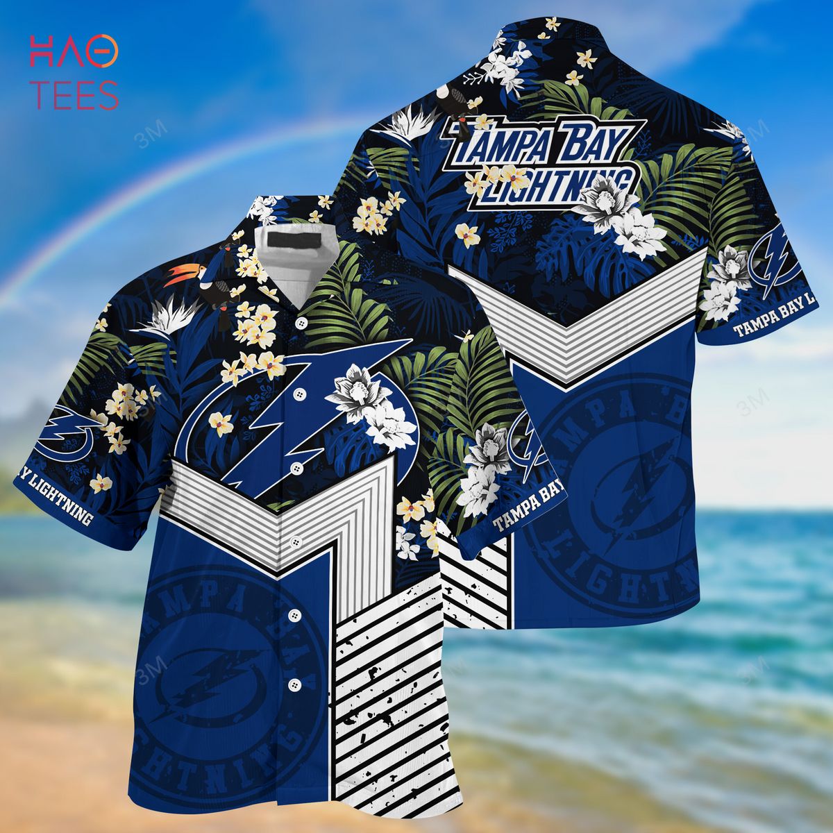 LIMITED] Tampa Bay Lightning NHL Hawaiian Shirt And Shorts, New