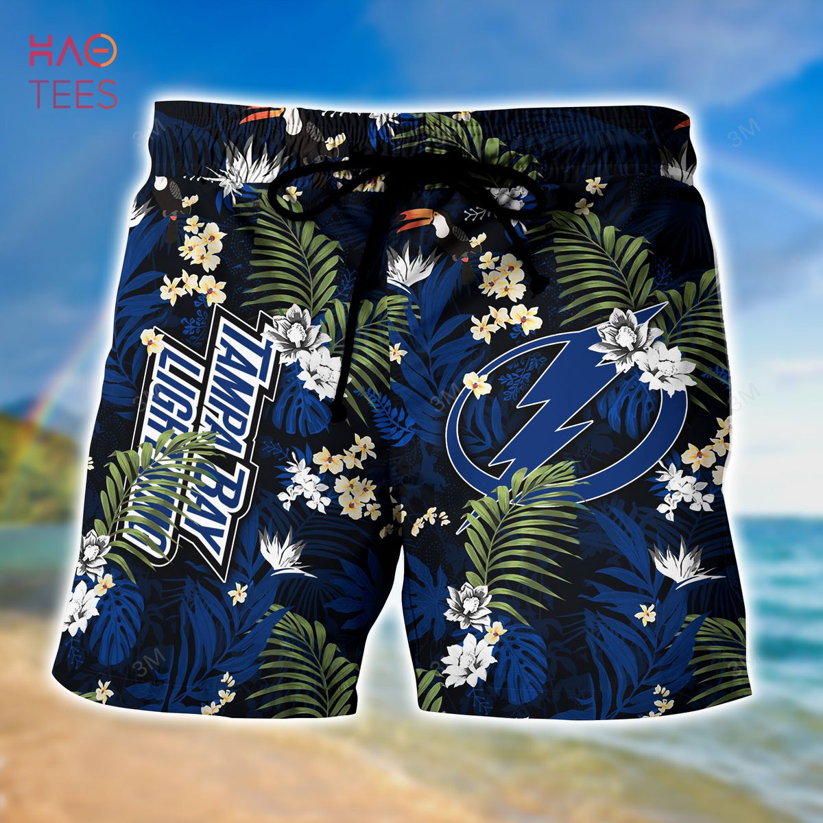 LIMITED] Tampa Bay Lightning NHL-Summer Hawaiian Shirt And Shorts, Stress  Blessed Obsessed For Fans