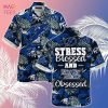 [LIMITED] Tampa Bay Lightning NHL-Summer Hawaiian Shirt And Shorts, Stress Blessed Obsessed For Fans