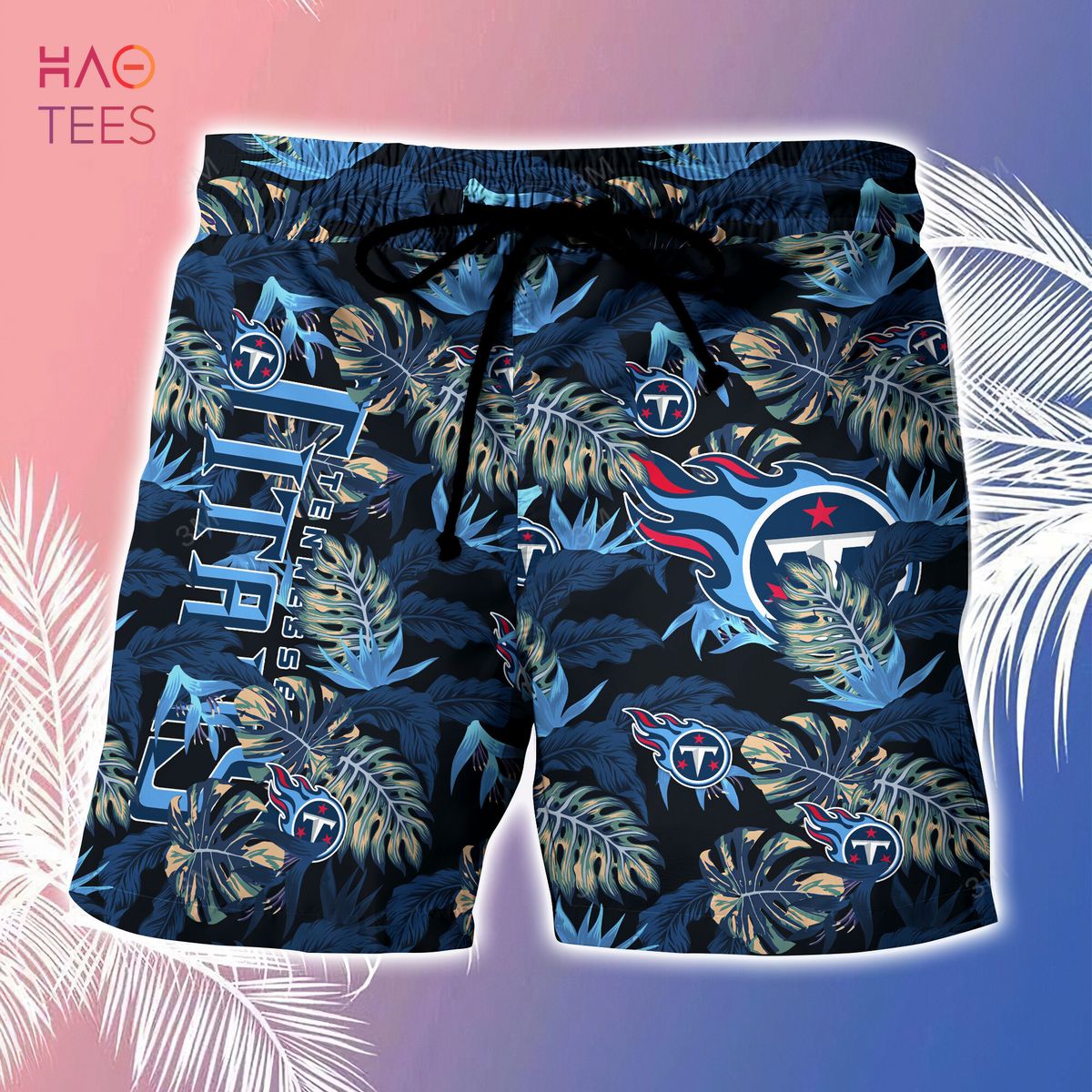 [LIMITED] Tennessee Titans NFL-Summer Hawaiian Shirt And Shorts, Stress Blessed Obsessed For Fans