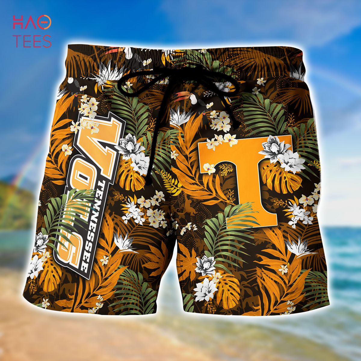 Custom Name Tennessee Titans Titan Up All Over Print 3D Hawaiian Summer  Aloha Beach Shirt - Freedomdesign