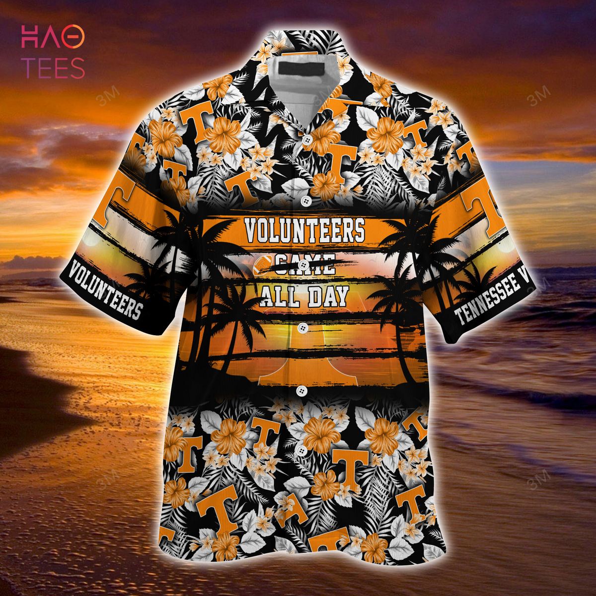 [LIMITED] Tennessee Volunteers  Summer Hawaiian Shirt, Floral Pattern For Sports Enthusiast This Year