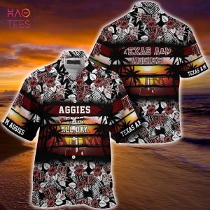 [LIMITED] Texas A&M Aggies  Summer Hawaiian Shirt, Floral Pattern For Sports Enthusiast This Year