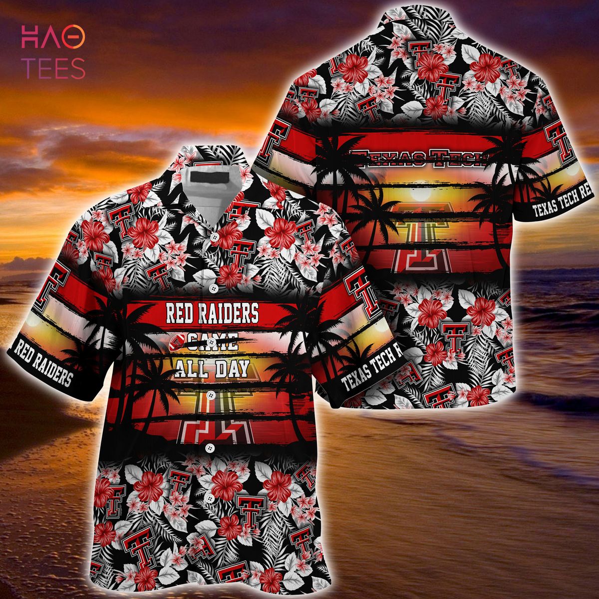 Red Floral Summer Party Hawaii Shirt Hawaiian Shirt Aloha S-5XL Shirt