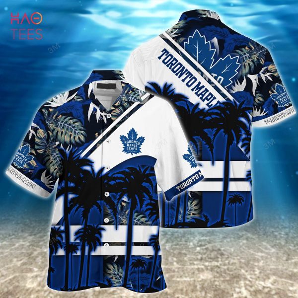 [LIMITED] Toronto Maple Leafs NHL-Summer Hawaiian Shirt And Shorts, For Fans This Season