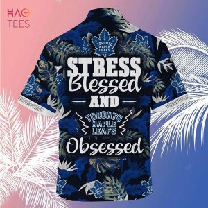 Toronto Blue Jays Logo Hawaiian Shirt, Stress Blessed Obsessed Tropical  Gifts For MLB Fans - The best gifts are made with Love