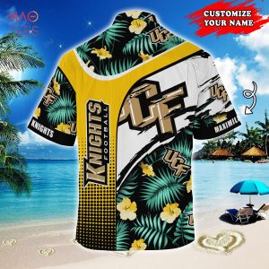 [LIMITED] UCF Knights Customized Summer Hawaiian Shirt, With Tropical Pattern For Fans