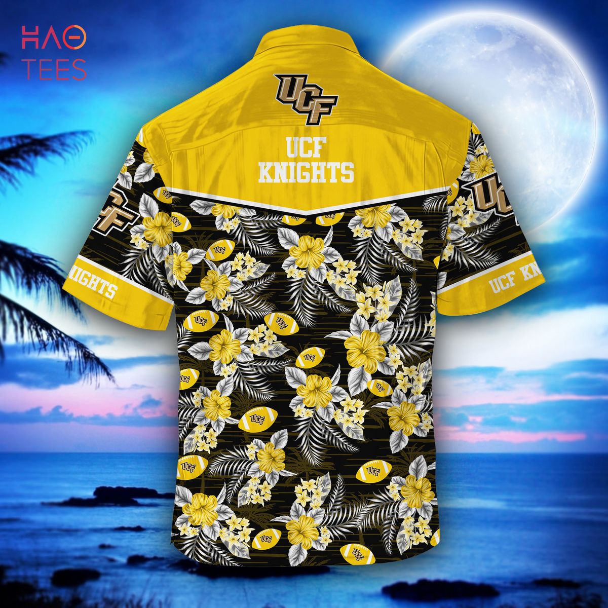 LIMITED] UCF Knights Summer Hawaiian Shirt And Shorts, With Tropical  Patterns For Fans