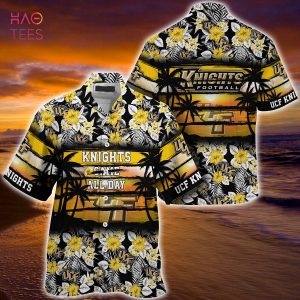 [LIMITED] UCF Knights Summer Hawaiian Shirt, Floral Pattern For Sports Enthusiast This Year