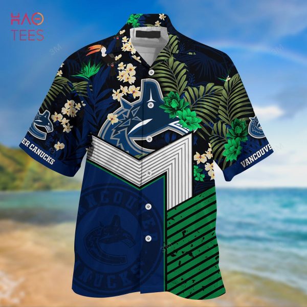 [LIMITED] Vancouver Canucks NHL Hawaiian Shirt And Shorts, New Collection For This Summer