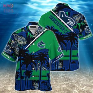 [LIMITED] Vancouver Canucks NHL-Summer Hawaiian Shirt And Shorts, For Fans This Season