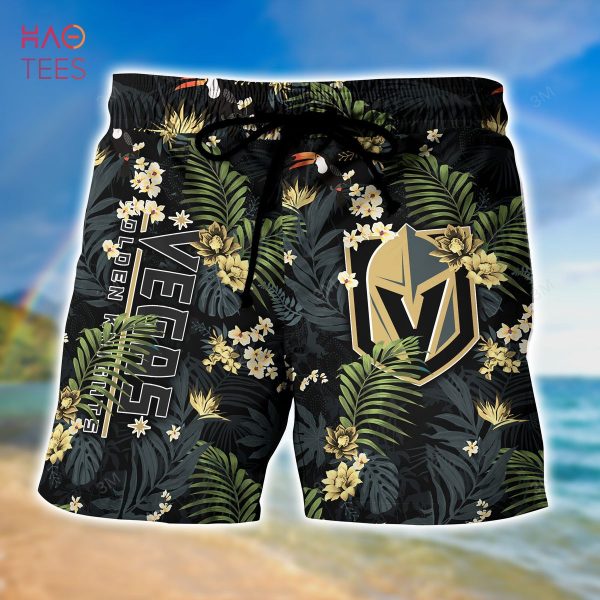 [LIMITED] Vegas Golden Knights NHL Hawaiian Shirt And Shorts, New Collection For This Summer