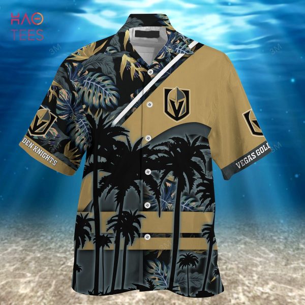 [LIMITED] Vegas Golden Knights NHL-Summer Hawaiian Shirt And Shorts, For Fans This Season