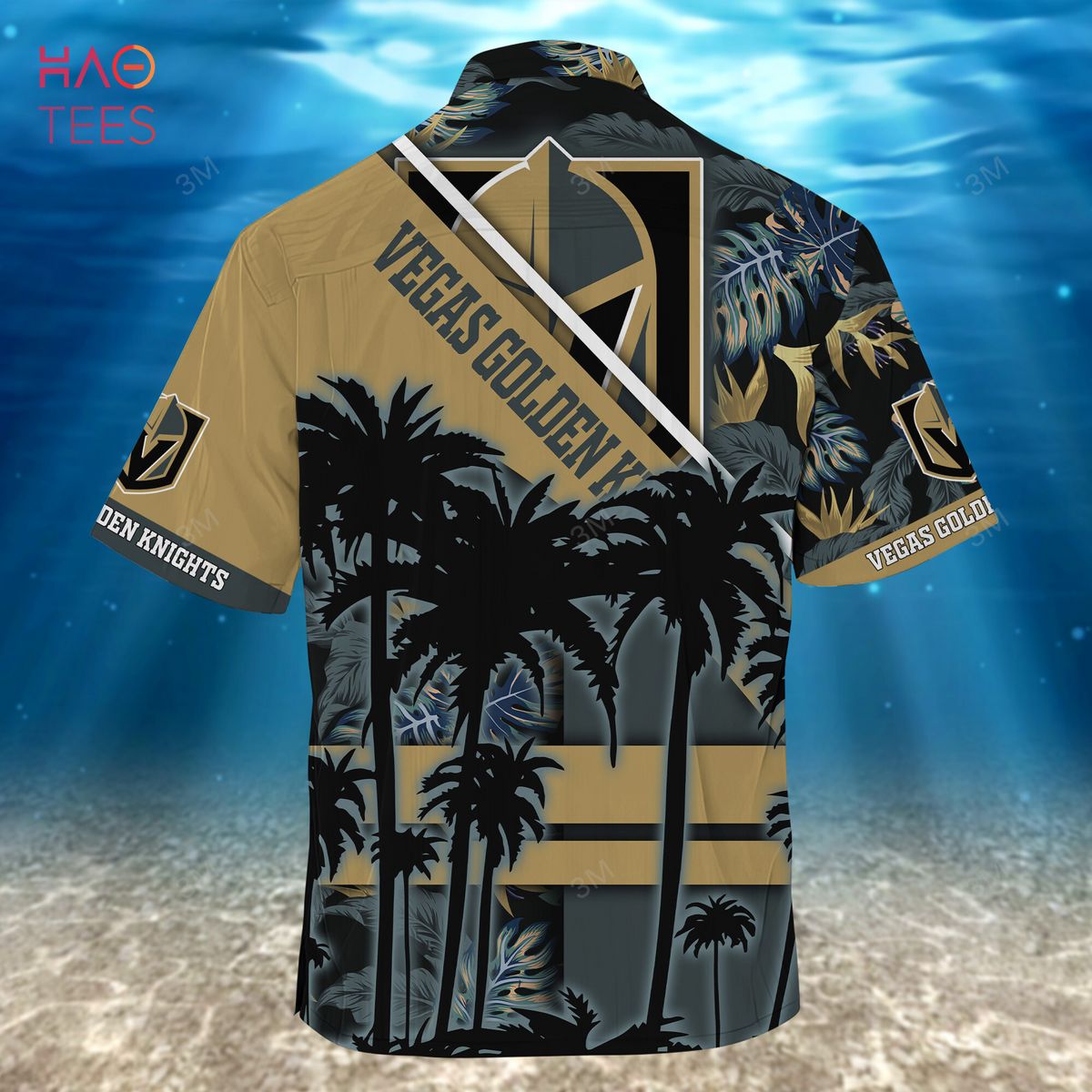 [LIMITED] Vegas Golden Knights NHL-Summer Hawaiian Shirt And Shorts, For Fans This Season