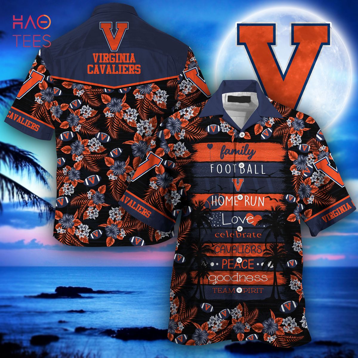 [LIMITED] Virginia Cavaliers Hawaiian Shirt, New Gift For Summer