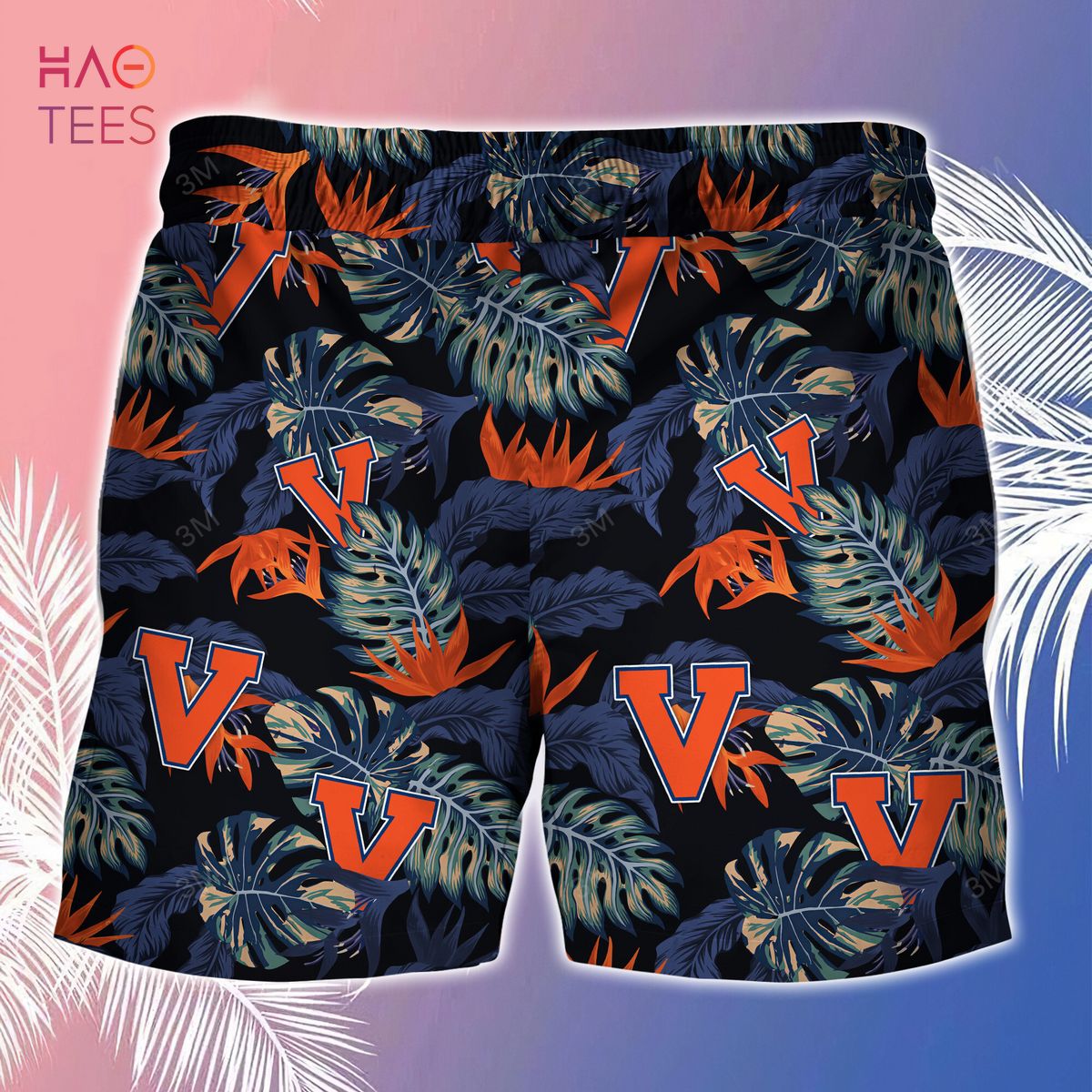 [LIMITED] Virginia Cavaliers Summer Hawaiian Shirt And Shorts, Stress Blessed Obsessed For Fans
