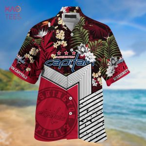 [LIMITED] Washington Capitals NHL Hawaiian Shirt And Shorts, New Collection For This Summer