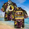 [LIMITED] Washington Redskins NFL-Summer Hawaiian Shirt And Shorts, Stress Blessed Obsessed For Fans