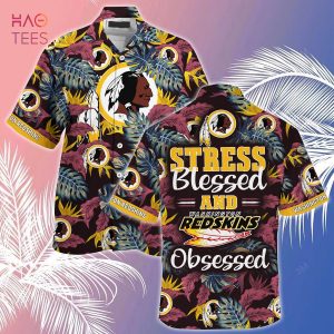 LIMITED] Seattle Seahawks NFL-Summer Hawaiian Shirt And Shorts, Stress  Blessed Obsessed For Fans