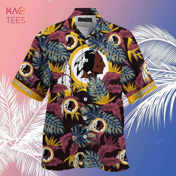 [LIMITED] Washington Redskins NFL-Summer Hawaiian Shirt And Shorts, Stress Blessed Obsessed For Fans