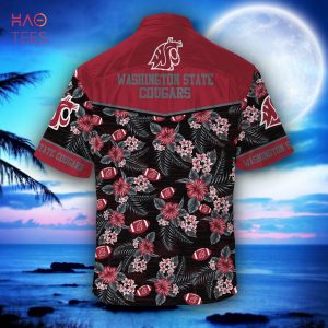 [LIMITED] Washington State Cougars Hawaiian Shirt, New Gift For Summer