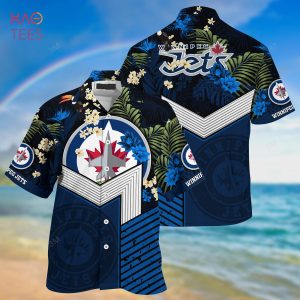 [LIMITED] Winnipeg Jets NHL Hawaiian Shirt And Shorts, New Collection For This Summer