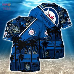 [LIMITED] Winnipeg Jets NHL-Summer Hawaiian Shirt And Shorts, For Fans This Season