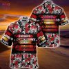 [LIMITED] Wisconsin Badgers Summer Hawaiian Shirt And Shorts, Stress Blessed Obsessed For Fans