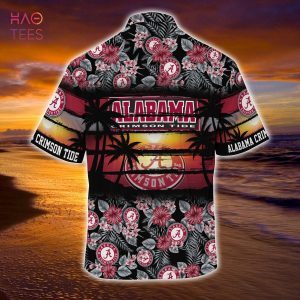[TRENDING] Alabama Crimson Tide Summer Hawaiian Shirt, Floral Pattern For Sports Enthusiast This Year