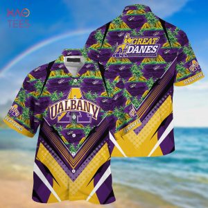 [TRENDING] Albany Great Danes Summer Hawaiian Shirt And Shorts, For Sports Fans This Season