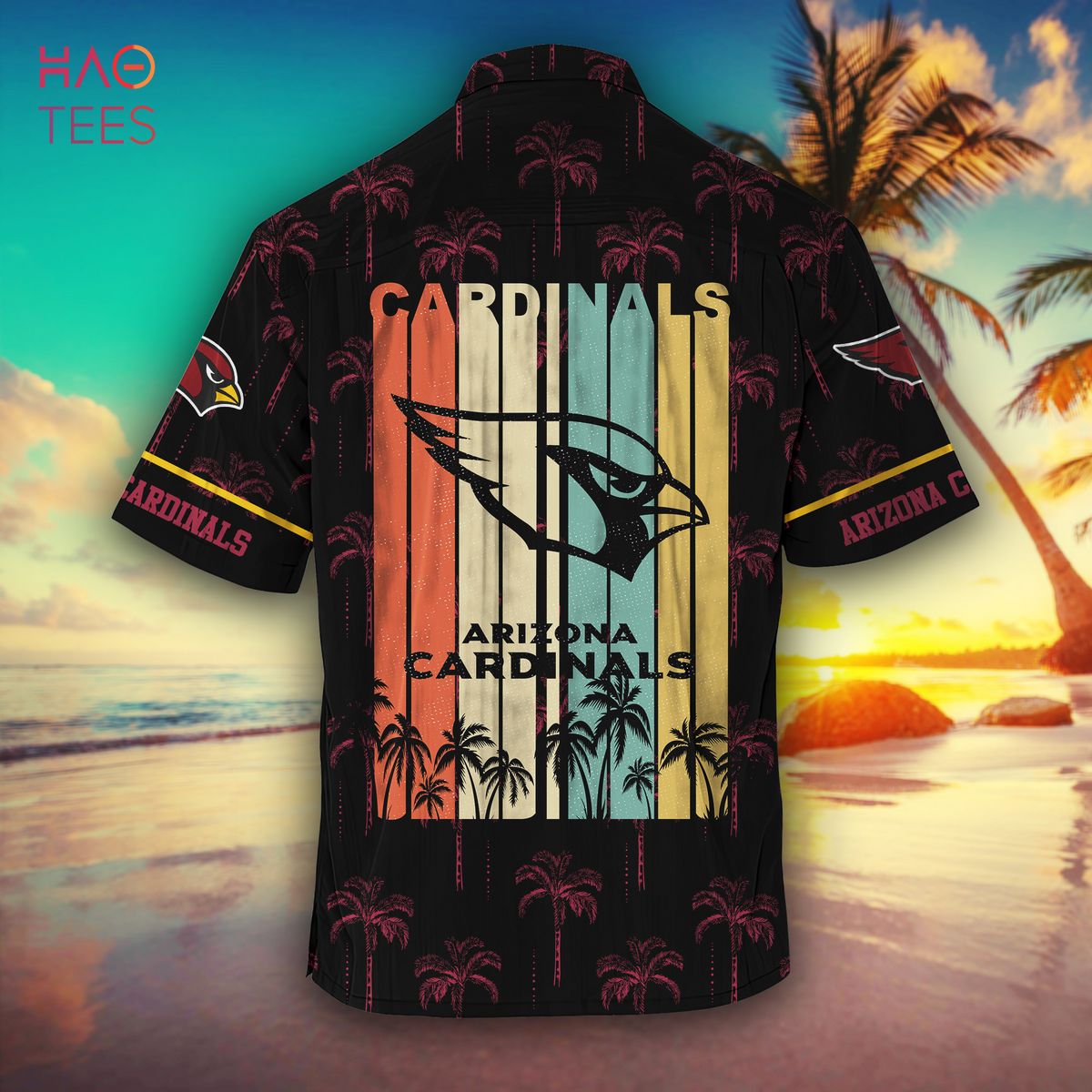 [TRENDING] Arizona Cardinals NFL Hawaiian Shirt, Retro Vintage Summer