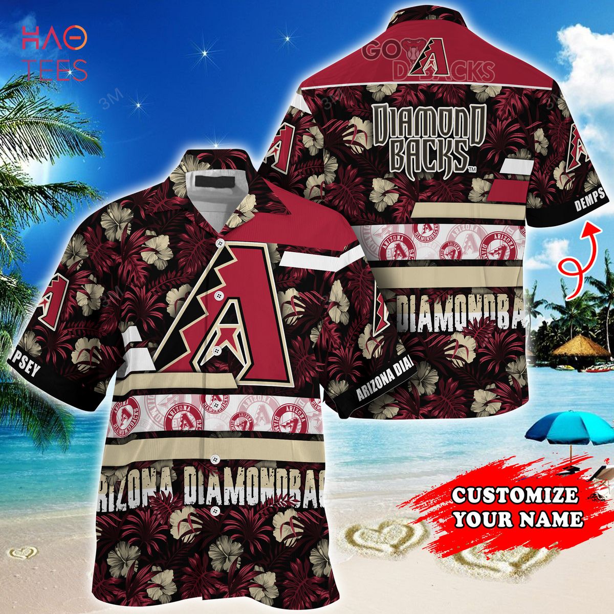 Arizona Diamondbacks MLB Hawaiian Shirt Star Pattern Best Trend