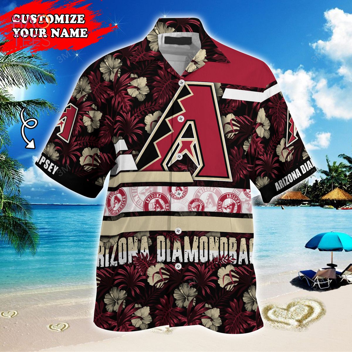 TRENDING] Arizona Diamondbacks MLB-Personalized Hawaiian Shirt