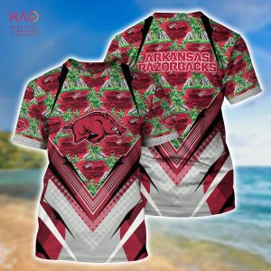 [TRENDING] Arkansas Razorbacks  Summer Hawaiian Shirt And Shorts, For Sports Fans This Season