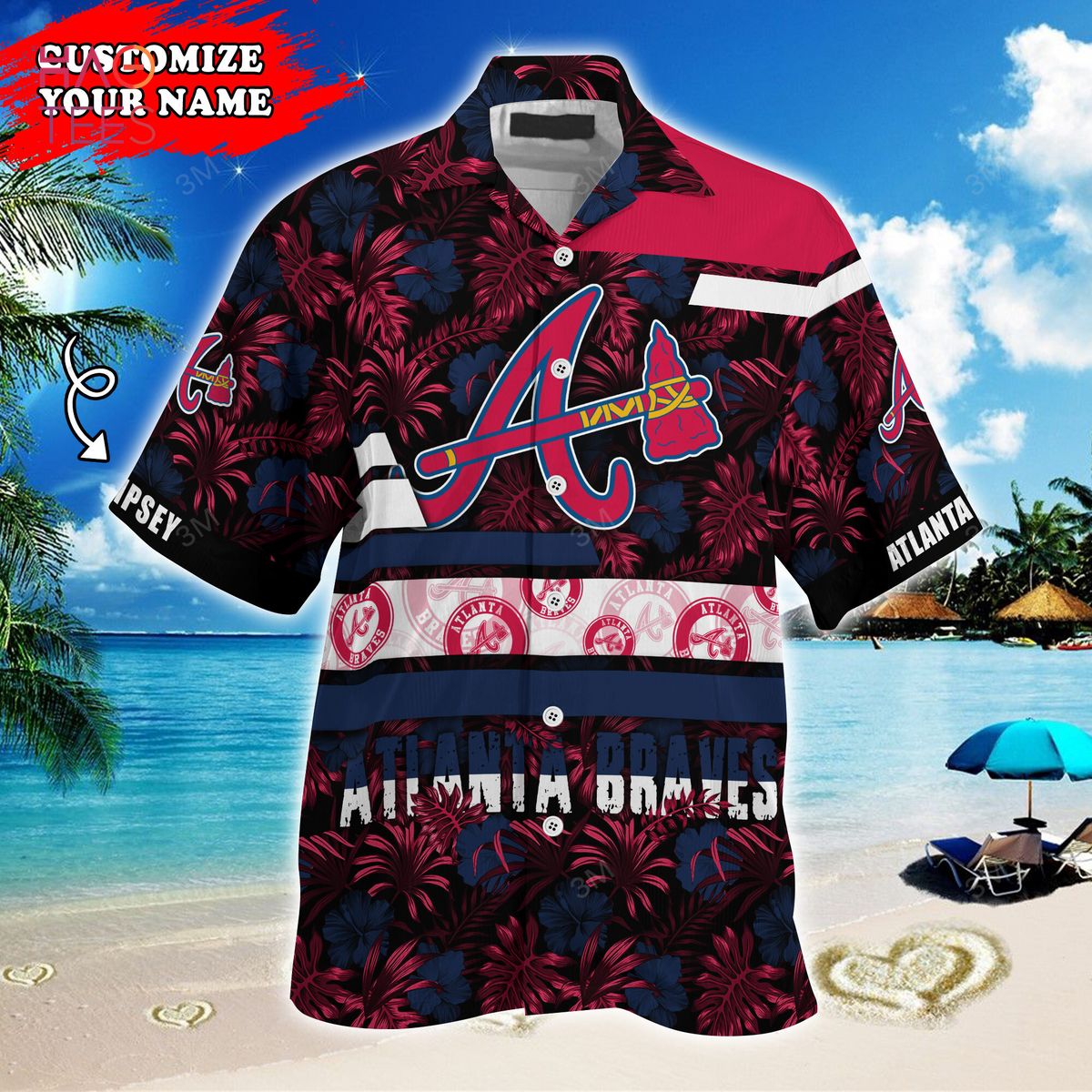 Atlanta Braves Vintage Mlb Hawaiian Shirt And Short For Fans