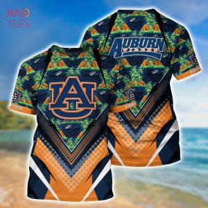[TRENDING] Auburn Tigers Summer Hawaiian Shirt And Shorts, For Sports Fans This Season